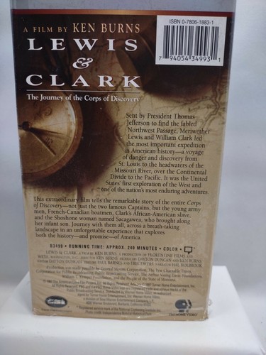 Lewis Clark: The Journey of the Corps of Discovery (VHS) - Picture 8 of 8
