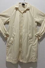 Women's Nike Vented Windbreaker Size S Light Yellow Full Zip Long Sleeve Damaged