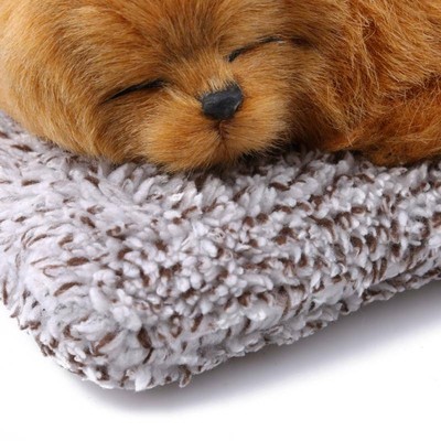 realistic puppy stuffed animal