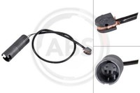 A.B.S. 39547 Warnkontakt, Bremsbelagverschleiß Hinten Links Rechts FüR BMW