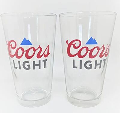 20 Oz Bierglas Officiële Coors Glazen Roxley Coors Official 2021 Light Pint Bear Coors Bierglas