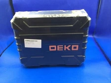 DEKOPRO 126 Pcs Tool Set Mechanics Tools Kit & Electric Driver Set DIY Tool Kit