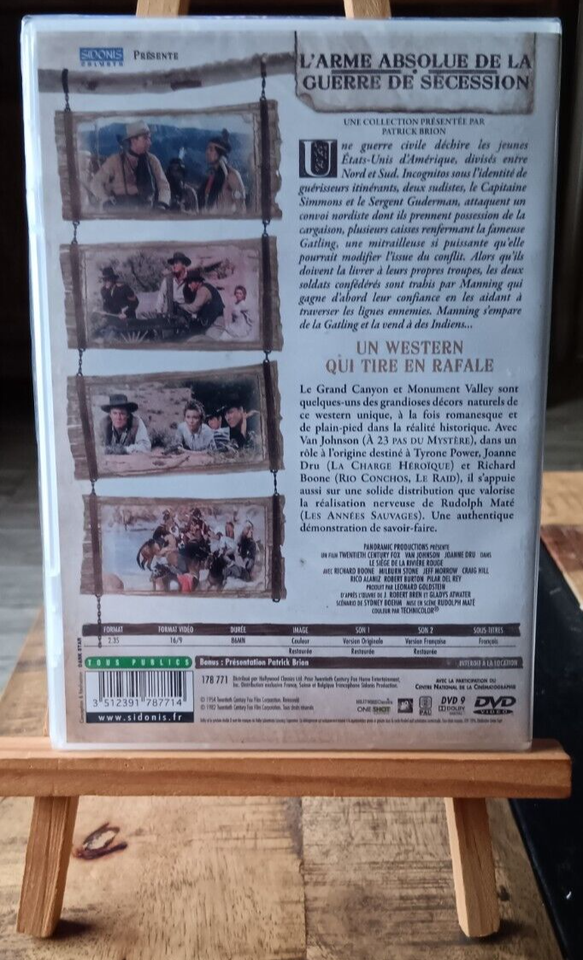 Western de légende Le siège de la rivière Rouge Van Johnson 1954