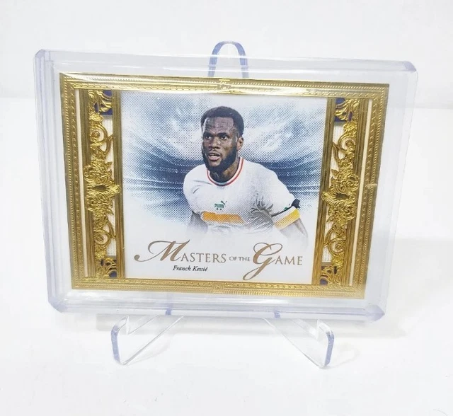 2023 Futera Unique Masters Of The Game Franck Kessie 23ct Gold Frame Patch 01/12