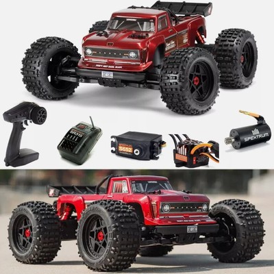 Arrma Outcast 4S V2 BLX Brushless RTR 1/10 Stunt Truck (Red) [ARA4410V2T4]