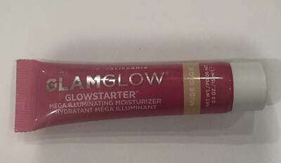GlamGlow GLOWSTARTER Mega Illuminating Moisturizer Nude Glow .5oz /15ml