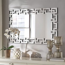 Decorative Wall Mirror Large Rectangular Art Mirror Abstract Mirror Home Furnitu