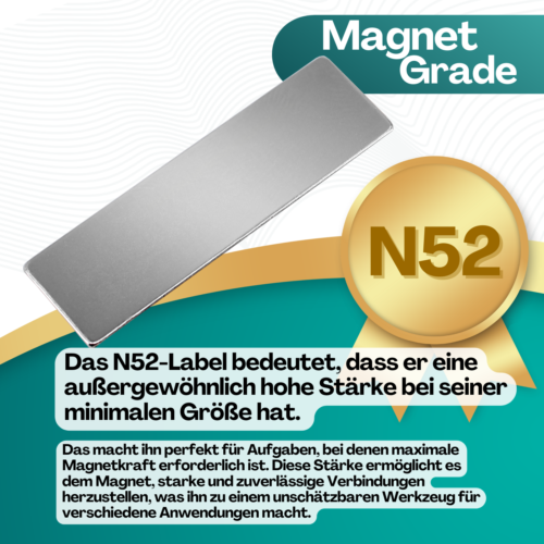 20 x Neodym Magnet selbstklebend Quader 40x12x1 mm Klebemagnete 3M Klebeband - Bild 5 von 6