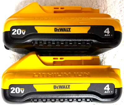 #ad 2 Dewalt Compact 20V DCB240 4.0 AH Batteries For Drill Saw 20 Volt $79.97