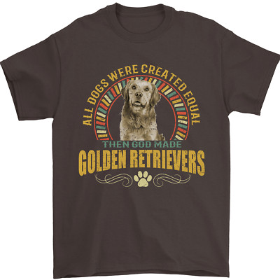 A Retriever Dog Herren T-Shirt 100% Baumwolle