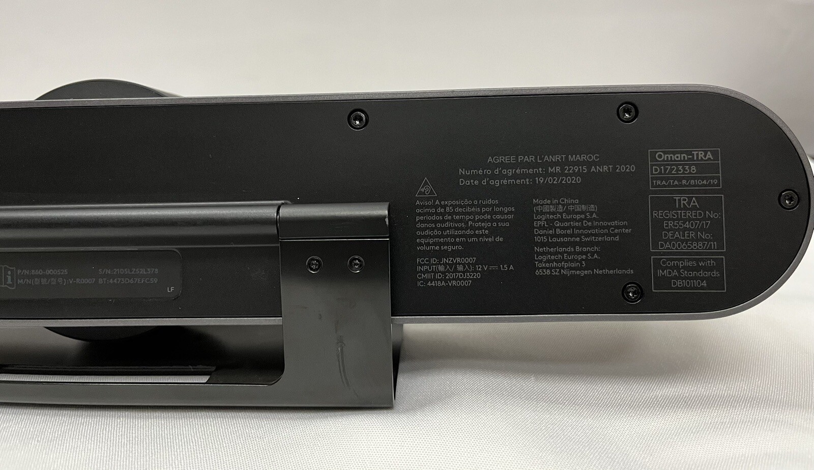 LogiTech Meetup VR0007 Audio Video Conference Camera and Speakerphone ONLY eBay