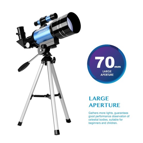 15-150X Telescope Moon Watching Monocular with Tripod Phone Adapter Kids Gift - Picture 3 of 11
