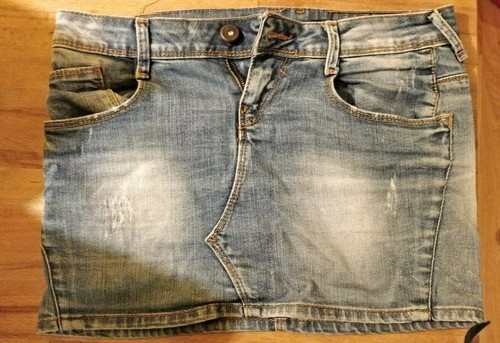 Minigonna Jeans chiaro ZARA WOMAN taglia 36 usato | eBay
