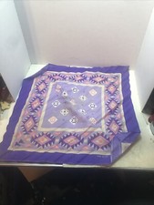 Vintage Springs Industries Southwestern Aztec Geometric Print Bandanna