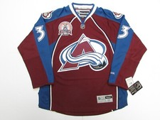 ROY COLORADO AVALANCHE HOME 2001 STANLEY CUP FINAL REEBOK HOCKEY JERSEY