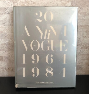 RARE 20 Anni di Vogue Italia 1964 1984 MEISEL Steven LUTENS Serge