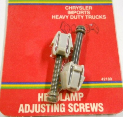 Dorman Help 42189 Headlight Adjusting Screw for 1969-81 Dodge Chrysler Plymouth
