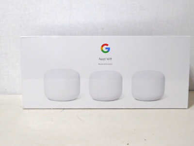 NEW SEALED Google Nest Wifi Router and 2 Points GA00823-US