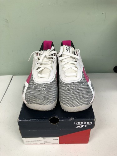 Reebok Women's Nano X Cross Trainer Sneaker size 8.5M FV6769  White/Black/Pink | eBay