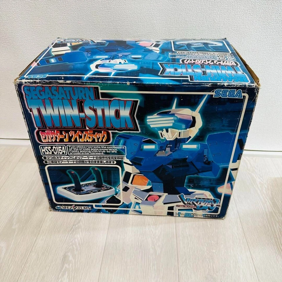 Sega Saturn Twin Stick Arcade Controller HSS-0154 SS NTSC-J SS Japan Game w/box - Image 2 of 4