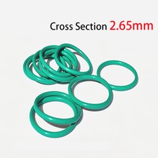 Green (FKM) O-Rings 6-360mm Inner Dia 2.65mm Cross Section Metric Sealing Ring