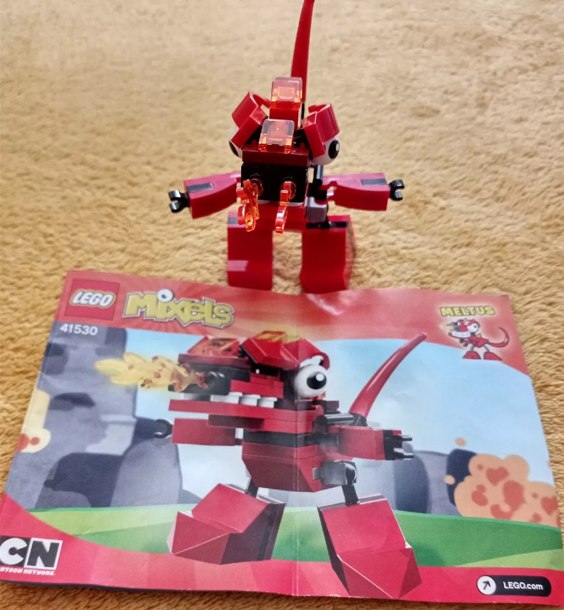 Genuine Lego Mixels Series 4 Meltus 41530 Complete With Instructions Used