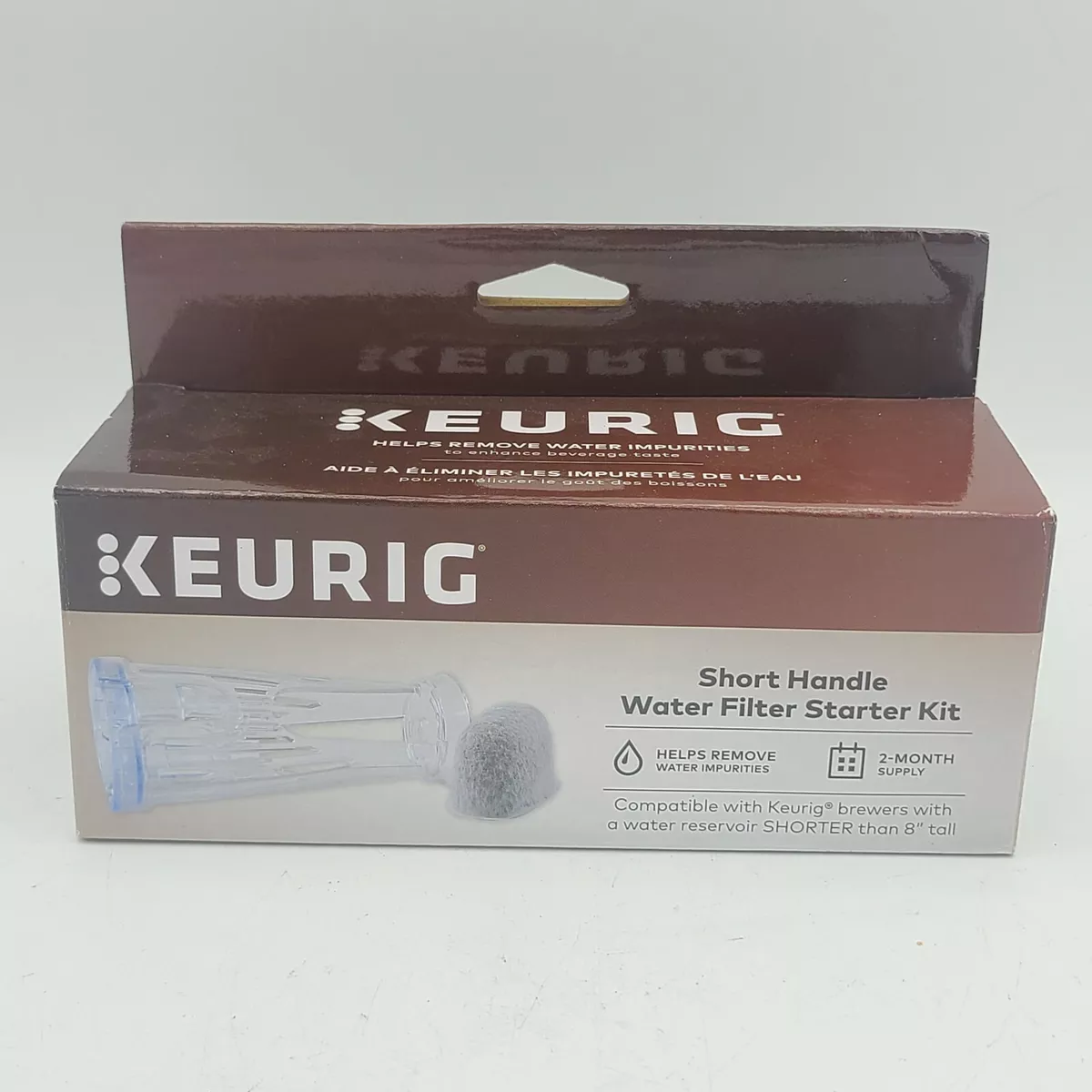 Keurig short sale handle water filter