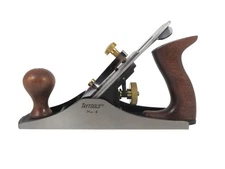Taytools 469614 #4 Smoothing Bench Plane 9-3/4"  Ductile Iron RHC 55-60 Blade