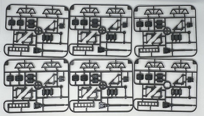 Mantic Games Deadzone - 6x Kickstarter-Exclusive Individual Accessory Sprues