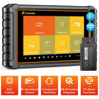 NT909 Pro Bidirectional All System OBD2 Scanner Diagnostic E-CU Coding BMS TPMS