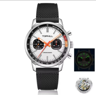 UHR ST1901 40 MECHANISCH CHRONOGRAPH MECHANIK SEAGULL VENUS HANDAUFZUG