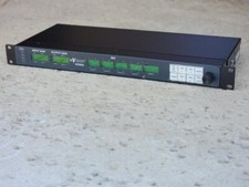 NVision NV9055 Audio Control Panel w/4 Green Audio Connectors Excellent