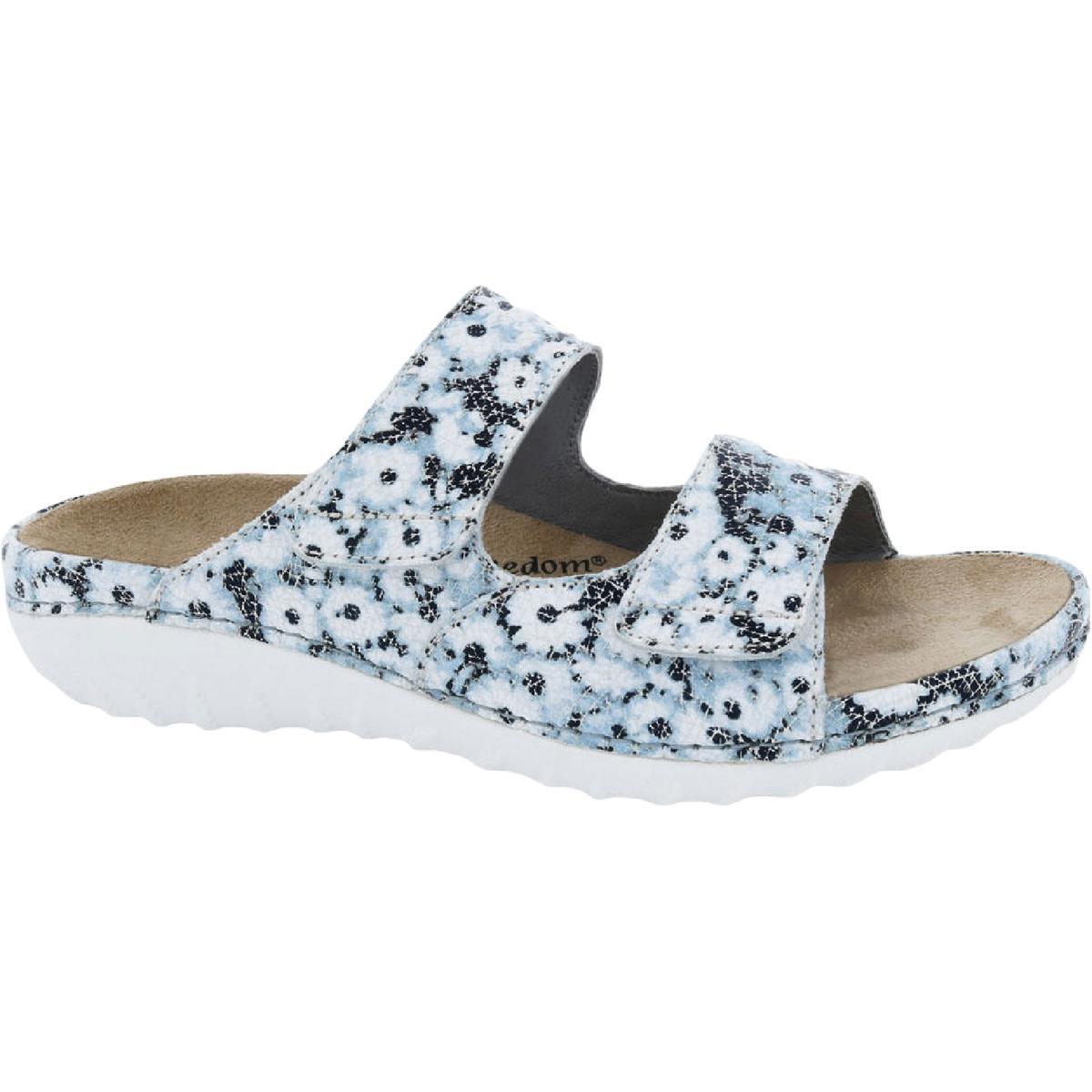 Босоножки Freedom женские Cruize синие на стельке шириной 5,5 см (C, D, W) BHFO 3299