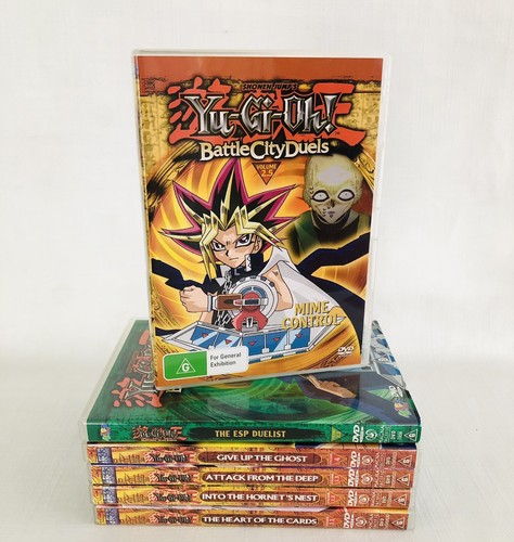 Yu-Gi-Oh 6 x DVD RARE Region 4 YU GI OH Bulk Bundle - Picture 6 of 10