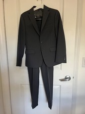 Boys Size 12R Collection By Michael Strahan Suit Gray Jacket Pants New
