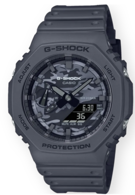 Casio G-Shock Carbon Core Guard Violet Accent Men's Watch GA