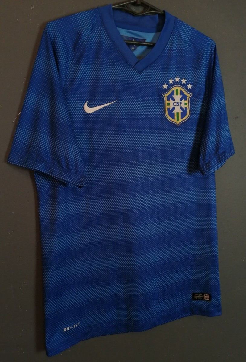 MEN'S NIKE BRAZIL BRASIL NATIONAL 2014/2015 FOOTBALL SOCCER SHIRT