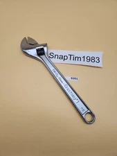 CRESCENT Brand CRESTOLOGY 12" Adjustable Wrench  Cap. 1 5/16 - 33mm USA 