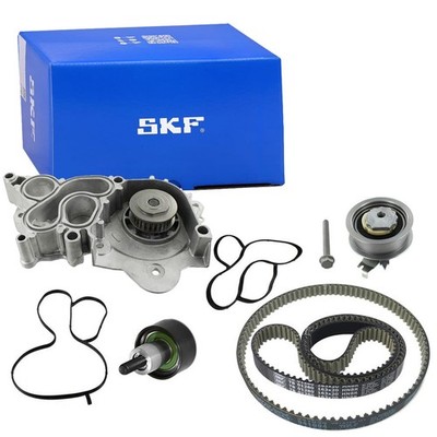 SKF MAX 2x ZAHNRIEMEN + WASSERPUMPE SATZ passend für VW VAG 1.0 1.2 TSI 1.6