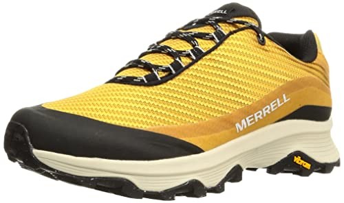 Nuove scarpe da trekking Merrell Moab Speed Storm Gore Tex da uomo O Gold 27 cm!