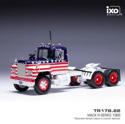 IXOMODELS, MACK R-Serie 6x4 1966 Red and blue, 1/43, IXOTR178.22