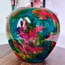 7.47LB  Rainbow Apples - Rare and Colorful Chinese Art Decorations