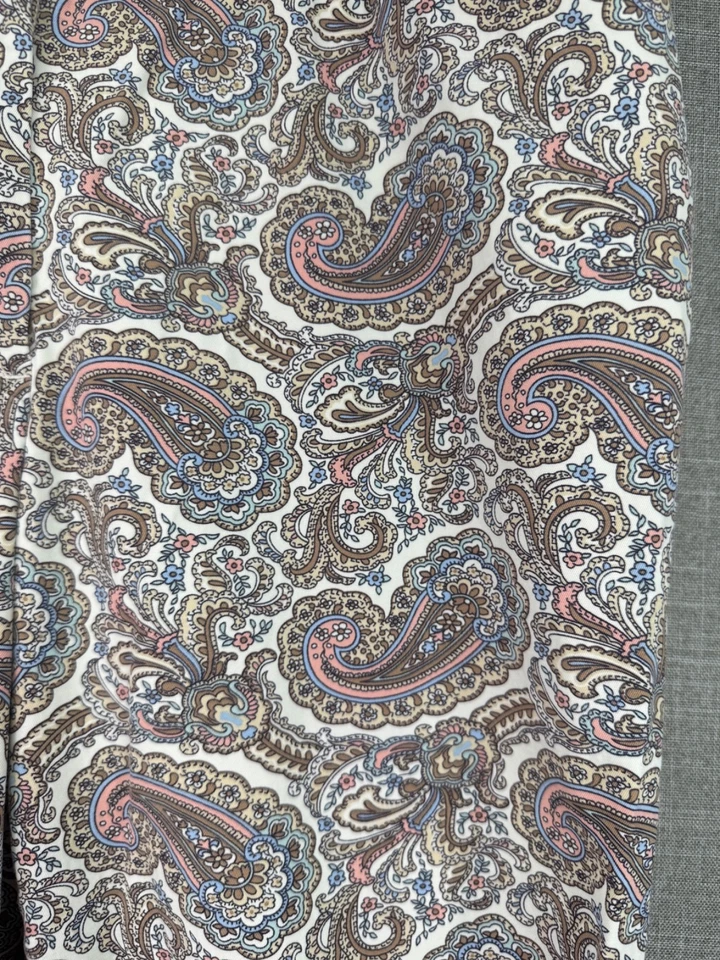 Pantalones cortos Talbot's Perfect para mujer talla 12 rosa tostado estampado cachemira Foto 4 de 4