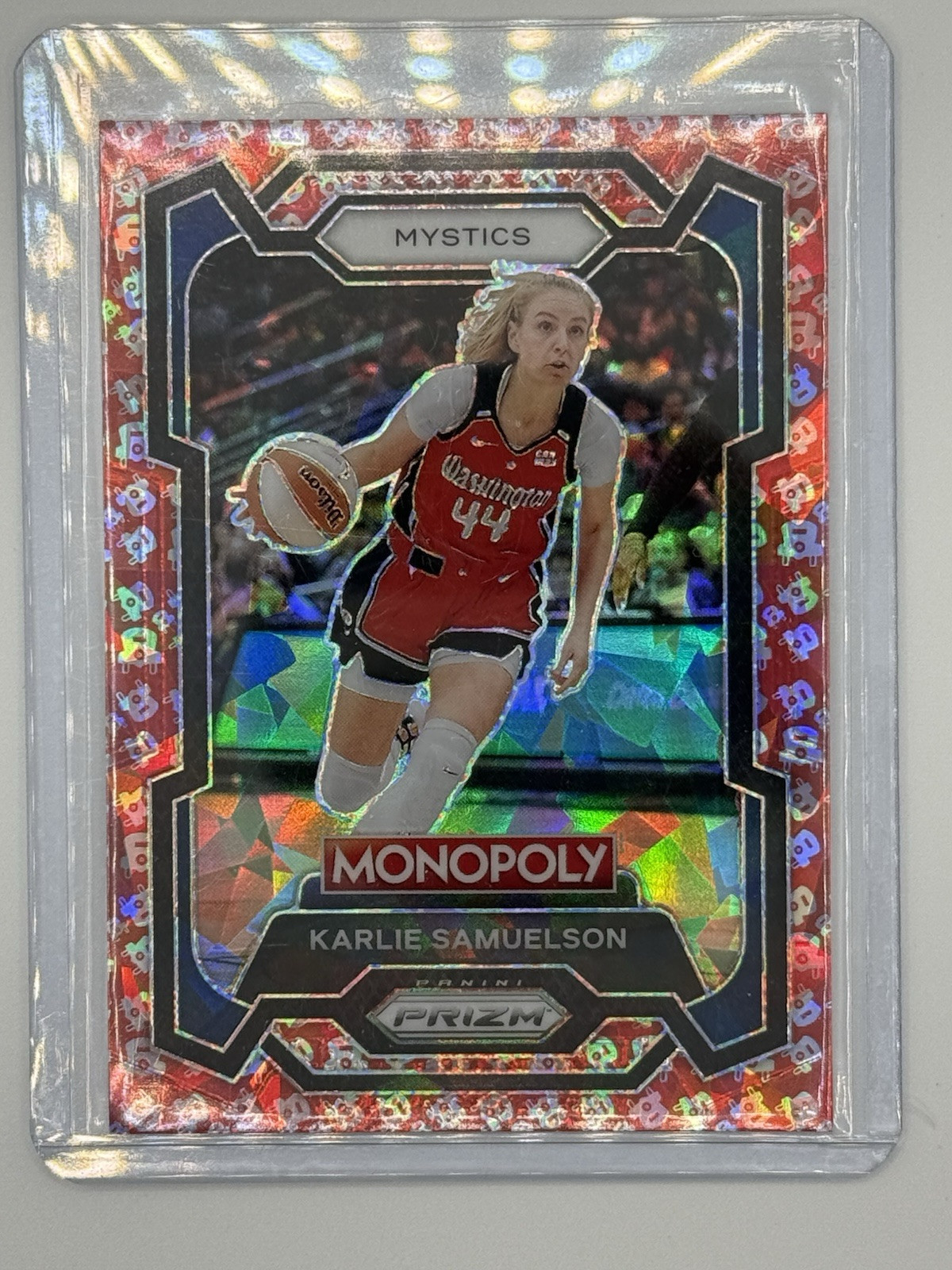 2024 Panini Prizm Monopoly WNBA Free Parking Prizm Karlie Samuelson #33