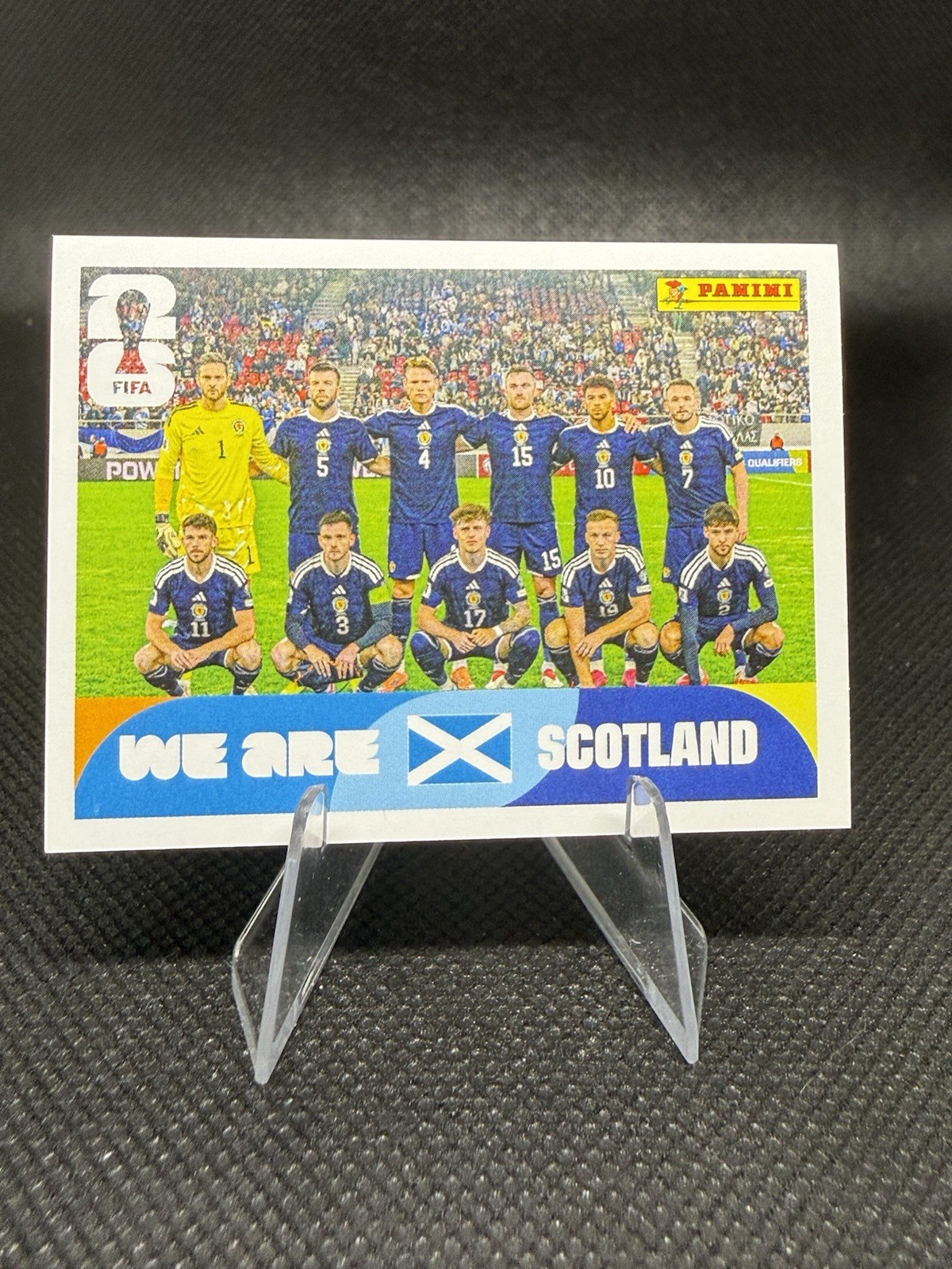 2026 Panini FIFA World Cup Sticker Scotland Team Photo #SCO 13 - Scotland