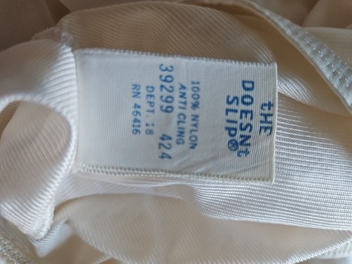 Vintage Sears Pettipants Unterhose Schlupfhose Gr. XL Hüftgröße 42-44 elfenbein - Bild 4 von 4