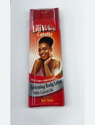 Lili White Carotte Lightening Body Lotion Carrot Oil Anti Tache Daily Use