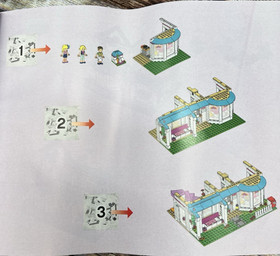 LEGO Friends Stephanie's House 41314 Set 622 Pieces Ages 6-12 Missing 2 Minifigs
