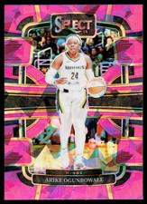 2024 Panini Select WNBA #45 Arike Ogunbowale Pink Ice Prizm