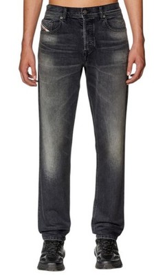 DIESEL 2023 D-Finitive 09G20 Herren Jeans W30/L32 grau Whiskers Faded Regula UVP250